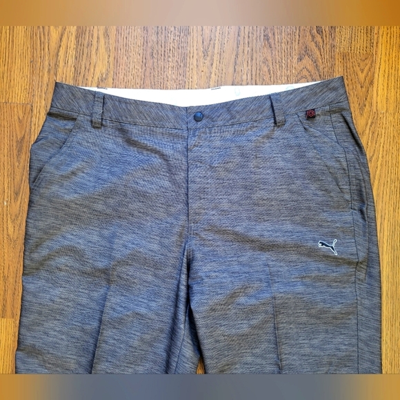 PUMA Men's Gray "It's Go Time" Golf Pants W38 L33 Performance Fit Activewear A42 - Picture 2 of 13